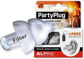 Alpine PartyPlug - Muziek oordoppen - Zwart - SNR 19 dB - 1 paar