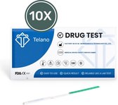 Telano Drugstest Cocaïne 10 stuks Urine strip - Drugtest COC