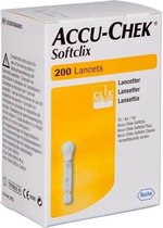 Accu-Check Softclix Lancetten - 200 stuks