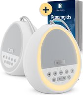 Diley Het Droom Ei Slaaptrainer – White Noise Machine – Muziek Doosje – Witte Ruis met LED Lampen