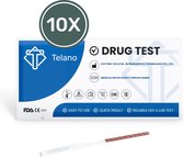 Telano Drugstest 10 stuks Cannabis THC (Wiet Marihuana) Drugtesten Urine Strips