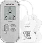 Omron TENS E3 Intense - Elektrodentherapie apparaat - Zilver