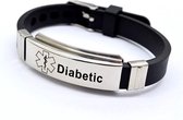 Armband - diabetes - Waarschuwings armband