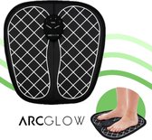 Arcglow Voetmassage apparaat – Bloedcirculatie Apparaten – Verbetering Bloedsomloop – Kuiten Trainer - Bloedcirculatieapparaat - Voet Massage - EMS Trainer – Voetmassageapparaat - Spierstimulatie - Rusteloze benen - Gewrichtspijn| -Zwart