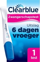 Clearblue zwangerschapstest ultravroeg (6 dagen vroeger) - 1 zelftest