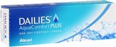 -2,00  - Dailies Aqua Comfort Plus  -  30 pack  -  Daglenzen   -  Contactlenzen