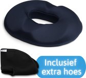 Lifetec Premium® Ringkussen Original- Aambeien Zitring - Donut Kussen - Stuitkussen - Orthopedisch Traagschuim Zitkussen - Houding Correctie