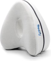 Kniekussen voor in Bed - Zijslaapkussen - Ergonomisch Beenkussen - Zwangerschapskussen - Traagschuim - Orthopedisch - Zijslapers