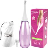 Peri Botlle - 450 ML - Paars - Verlichting Postpartum - Mobiele bidet - Bidet Handdouche - Draagbare bidet - Yoni Douche - Kraamvrouw - Peri Fles - Vaginale douche