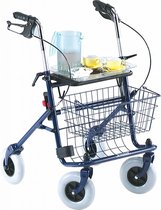 Thuasne - Rollator Quatro - Opvouwbaar - Blauw - Voor binnen en buiten - 10,2 kg