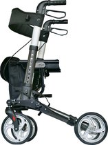 2020 Lichtgewicht rollator 3.0, Dubbel opvouwbaar, Titanium