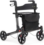 MultiMotion Double Lichtgewicht rollator, Dubbel Opvouwbaar - Antraciet