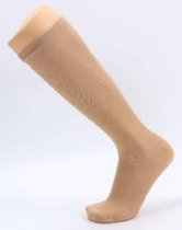 Steunkous - Compressie Kous - Support - Compression Stockings - Maat S/M - Beige