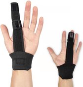 Vingerspalk - Middel vinger - One size - Geschikt voor alle vingers - Vingerbrace - vinger splint-vinger spalk - wijsvinger - triggerfinger - ringvinger - mallet vinger