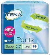 Tena Pants Incontinentiebroekje - Maat L -12 stuks -