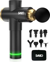 Sanbo® Massage gun Elite - Sport en Relax massage - Professioneel 30 Standen - Inclusief Koffer - Inclusief APP - Massage pistool - Vaderdag cadeautje -