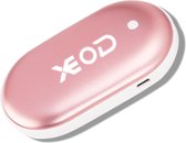 Elektrische Handwarmer Met Powerbank - USB Oplaadbaar - Roze