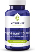 Vitakruid Magnesium Tauraat - met p-5-p de actieve vorm van B6 - 100 vegicaps