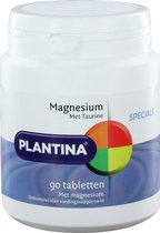 Plantina Magnesium Met Taurine - 90 Tabletten - Mineralen
