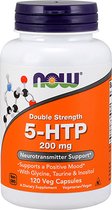 Now Foods 5-HTP Capsules - 200 mg - 120 Vegan Capsules