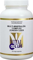 Vital Cell Life Voedingssupplementen Multi mineralen complex zonder ijzer