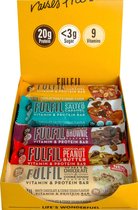 Fulfil Nutition Bar Mix Box - Eiwitreep / Proteine reep - 10 repen (550 gram) - 1 doos