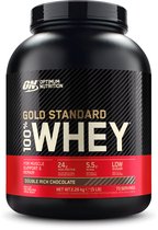 Optimum Nutrition - 100% Whey Gold Standard Protein - Double Chocolate- 2270 gram