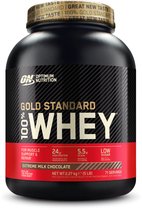 Optimum Nutrition Gold Standard 100% Whey Protein - Eiwitpoeder  - Eiwitshake / Proteine Shake - Extreme Milk Chocolate Smaak - 2270 gram (73 shakes)