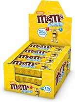 M&M’s Hi Protein Bar - Eiwit Reep / Eiwit Snack - 12 Repen - Peanut Smaak - 1 Doos