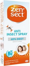 ZENSECT Insectenbescherming - Anti Insect Spray 40% DEET - Muggenspray - 60ml