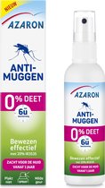 Azaron Anti-Muggen 0% DEET Spray - muggenbescherming - muggenspray - 75ml