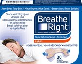 Breathe Right Neusstrips Normale Huid 30 stuks