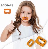 Myotape Slaapstrips - Kinderen - 90 stuks, Verbeter Slaap, Gezonde Tanden, Luchtwegen Ontwikkeling, Verminder Symptonen van Leer en Gedrag Stoornissen, Verbeter Spraak