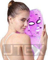 JTEX® - Professioneel LED Masker - Gezichtsmasker | Face Mask | Lichttherapie | 7 Soorten Behandelingen | Anti Rimpel | Anti Acne Huidverzorging | Skin Cleaner | Masker | Anti Aging Mask | Gezichtsbehandeling | New Generation | LED MASKER