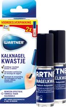 Wartner Kalknagelkwastje DUO Verpakking  - kalknagels behandelen - effectieve behandeling van kalknagels en schimmelnagels