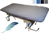 24-Bedding Massagetafel Hoeslaken Badstof 70x200-210 cm Wit