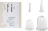 Self Glow Anti Cellulite Cups  - Geschikt voor Massage Cupping en Facial Cupping - Siliconen - 4-delig