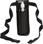 Heuptas met fleshouder - Holster voor massage olie met pompfles 250ml