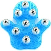 Massage handschoen - Blauw
