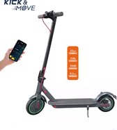 Kick&Move - Elektrische Step - E Scooter - Anti lek Banden - 32 km/u - App - LED verlichting - Cruise Control - Schokbestendige wielen - Anti diefstal optie