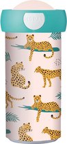 Schoolbeker campus 300ml - leopard