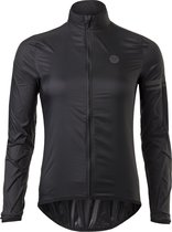 AGU Wind Fietsjack II Essential Dames - Zwart - S - Winddicht - Two-way Rits