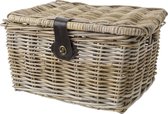 Fastrider Medium Met Klep Mand Rotan Naturel - 17L