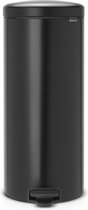 Brabantia NewIcon Prullenbak - 30 l - Matt Black