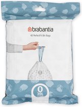 Brabantia PerfectFit Vuilniszakken - 30 l - Code O - 40 stuks