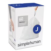 Afvalzakken Liner Pocket Code J, 30-45 liter, 3x20 stuks - Simplehuman