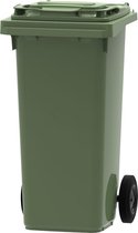 Kunststof Kliko Afval Rolcontainer Mini container - 120 liter - Groen