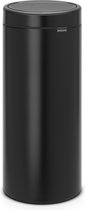 Brabantia Touch Bin Prullenbak - 30 l - Matt Black