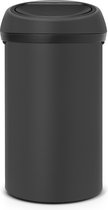 Brabantia Touch Bin Prullenbak - 60 l - Mineral Infinite Grey