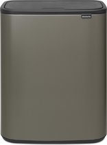 Brabantia Bo Touch Bin Prullenbak - 2 x 30 l - Platinum